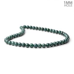 8mm Jadeite Plain Round Beads 15.5 inch 52 pieces AA 1mm Hole (ONLINE ORDER ONLY)