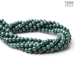 8mm Jadeite Plain Round Beads 15.5 inch 52 pieces AA 1mm Hole (ONLINE ORDER ONLY)
