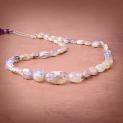 8x5-25x14mm Ethiopian Opal Plain Nugget Beads 18 inch 38 pieces AA (ONLINE ORDER ONLY)