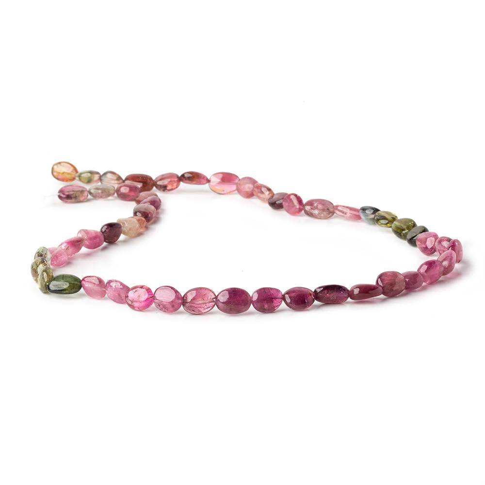 8x5mm Multi Color Tourmaline Plain Nugget Beads 15 inch 50 pcs (ONLINE ORDER ONLY)