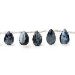 8x5mm Pietersite Faceted Pear Beads 7 inch 25 pieces (ONLINE ORDER ONLY)