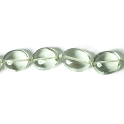 8x6-12x9mm Prasiolite Plain Nugget Beads 14 inch 33 pieces (ONLINE ORDER ONLY)