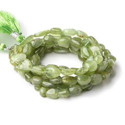 8x7-13x9mm Afghani Peridot Plain Nugget Beads 14 inch 33 pieces (ONLINE ORDER ONLY)