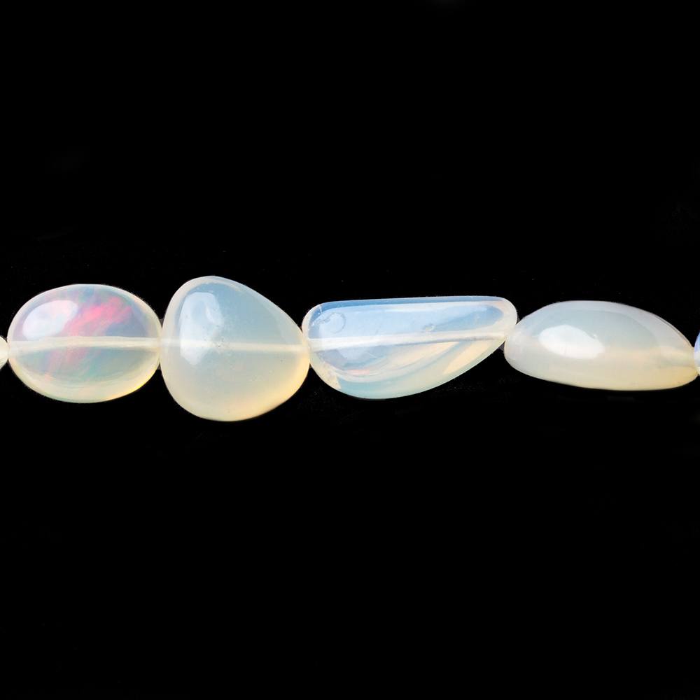 8x7x4-14x10x6mm Ethiopian Opal Straight Drill Plain Nuggets 18 inch 45 pieces (ONLINE ORDER ONLY)