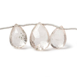 9-15mm Morganite Faceted Pears 8 inch 13 pieces (ONLINE ORDER ONLY)