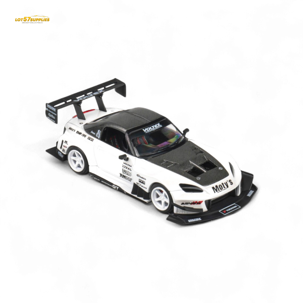 MicroTurbo Honda S2000 Metallic White 1:64