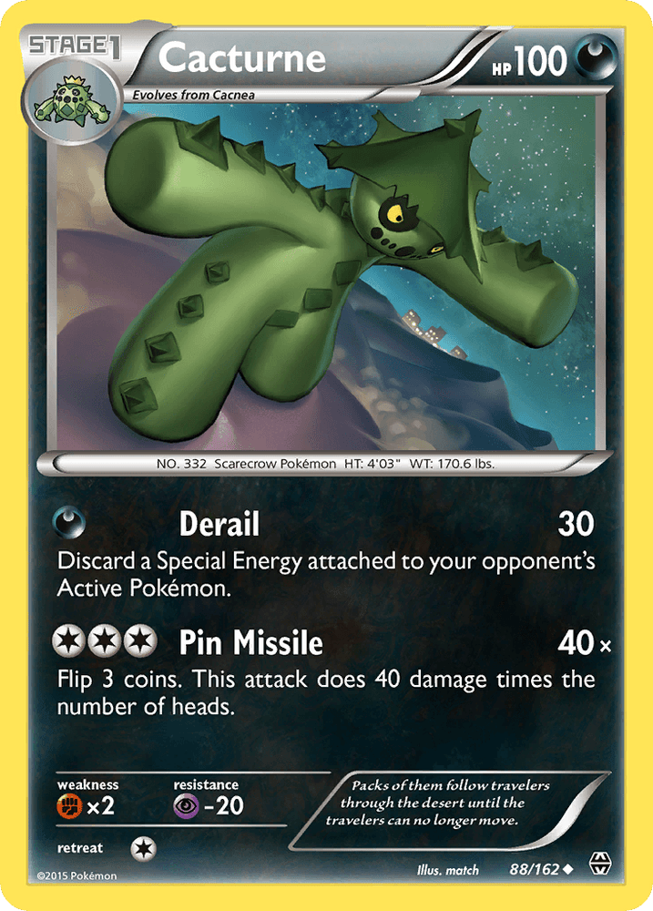 Cacturne (88/162) [XY: BREAKthrough] (Online Only)