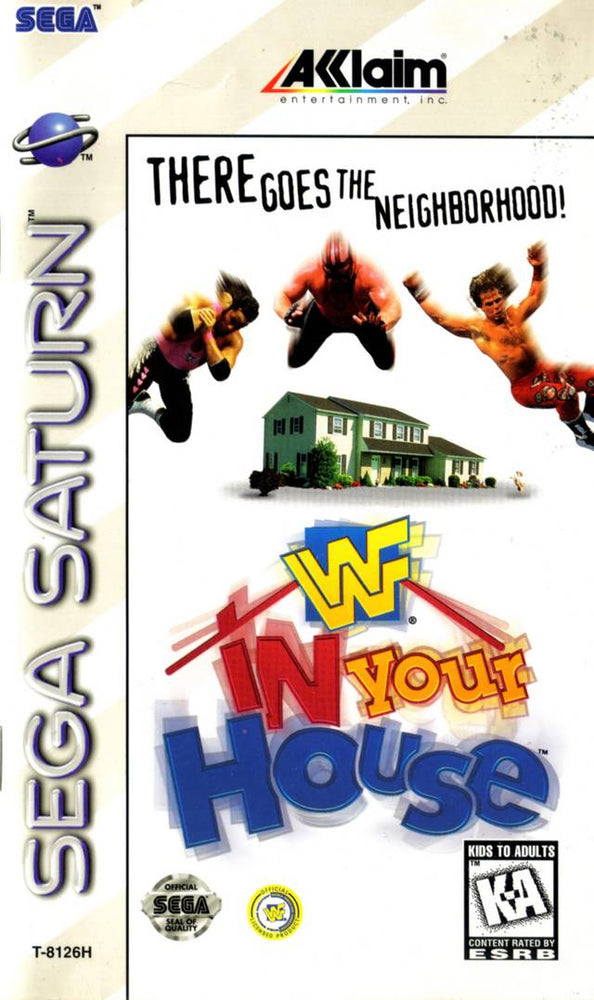 WWF In Your House (Sega Saturn) (ONLINE ORDER ONLY)
