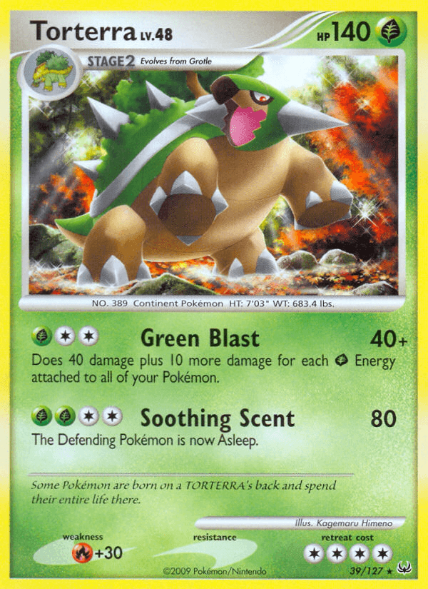 Torterra (39/127) [Platinum: Base Set] (Online Only)