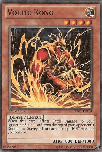 Voltic Kong [BP01-EN144] Starfoil Rare (ONLINE ORDER ONLY)