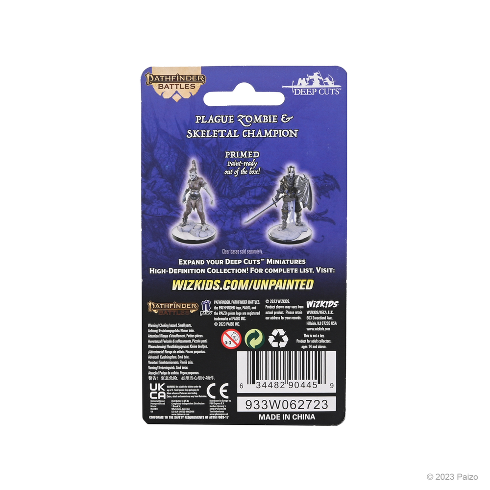 Deep Cuts: Plague Zombie & Skeletal Champion (ONLINE ORDER ONLY)