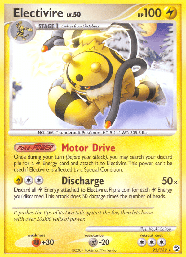 Electivire (25/132) [Diamond & Pearl: Secret Wonders] (Online Only)