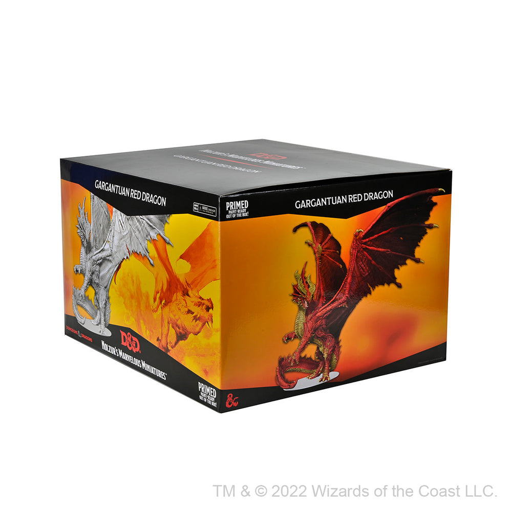 D&D: Nolzur's Marvelous Miniatures - Gargantuan Red Dragon (ONLINE ORDER ONLY)
