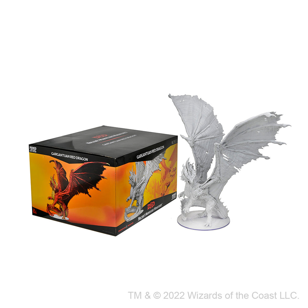 D&D: Nolzur's Marvelous Miniatures - Gargantuan Red Dragon (ONLINE ORDER ONLY)