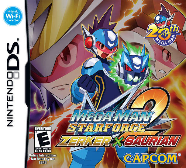 Mega Man Star Force 2: Zerker X Saurian (Nintendo DS) (ONLINE ORDER ONLY)