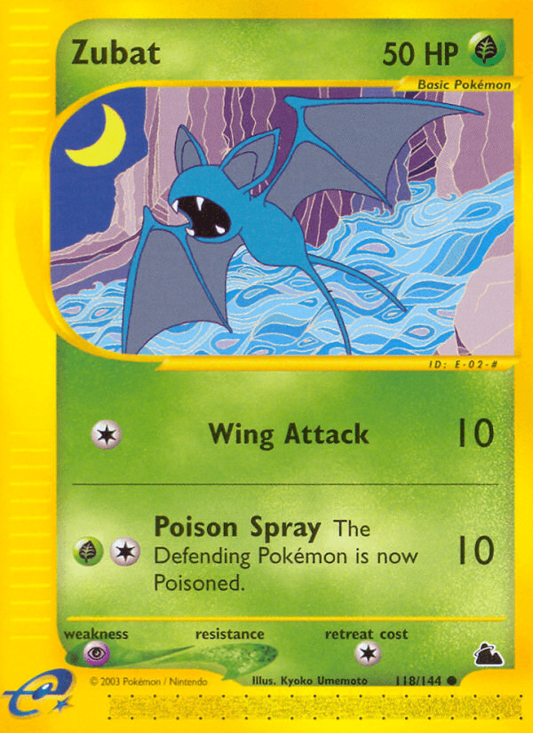 Zubat (118/144) [Skyridge] (Online Only)