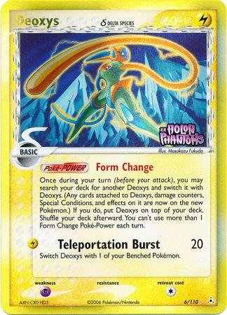 Deoxys (6/110) (Delta Species) (Stamped) [EX: Holon Phantoms] (Online Only)