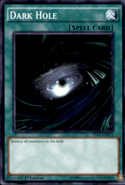 Dark Hole [YS15-ENF13] Shatterfoil Rare (ONLINE ORDER ONLY)