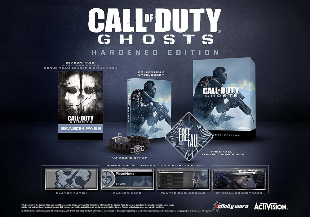 Call of Duty: Ghosts Hardened Edition (Playstation 4) (Online Order Only)