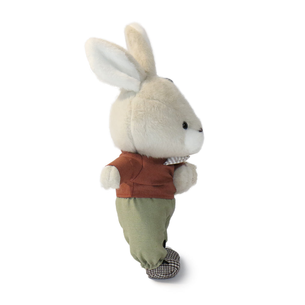 11-inch Old Towne Rabbit Mr. Percy with Brown Sweater (ONLINE ORDER ONLY)
