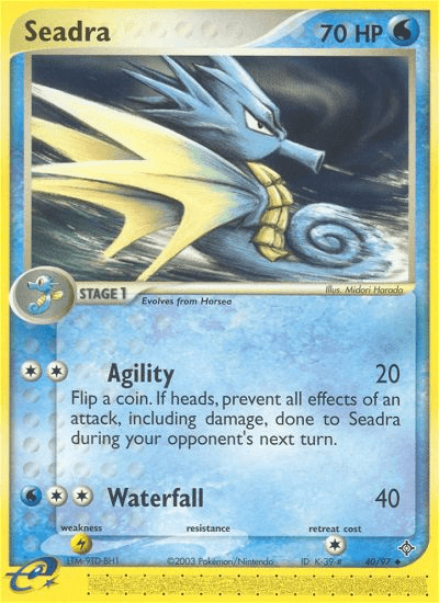 Seadra (40/97) [EX: Dragon] (Online Only)