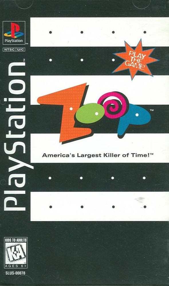 Zoop (Playstation) (ONLINE ORDER ONLY)