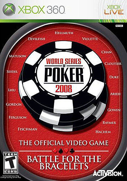 World Series of Poker 2008: Battle for the Bracelets (Xbox 360) (ONLINE ORDER ONLY)