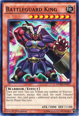 Battleguard King [DUEA-EN017] Common (ONLINE ORDER ONLY)