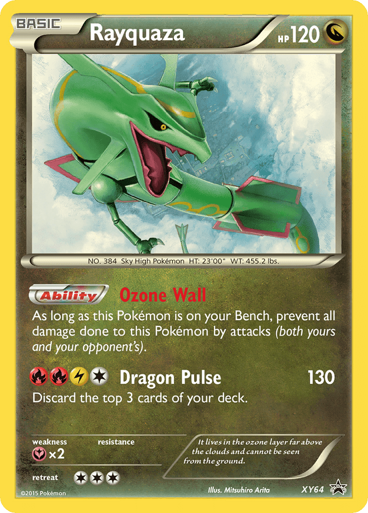 Rayquaza (XY64) [XY: Black Star Promos] (Online Only)