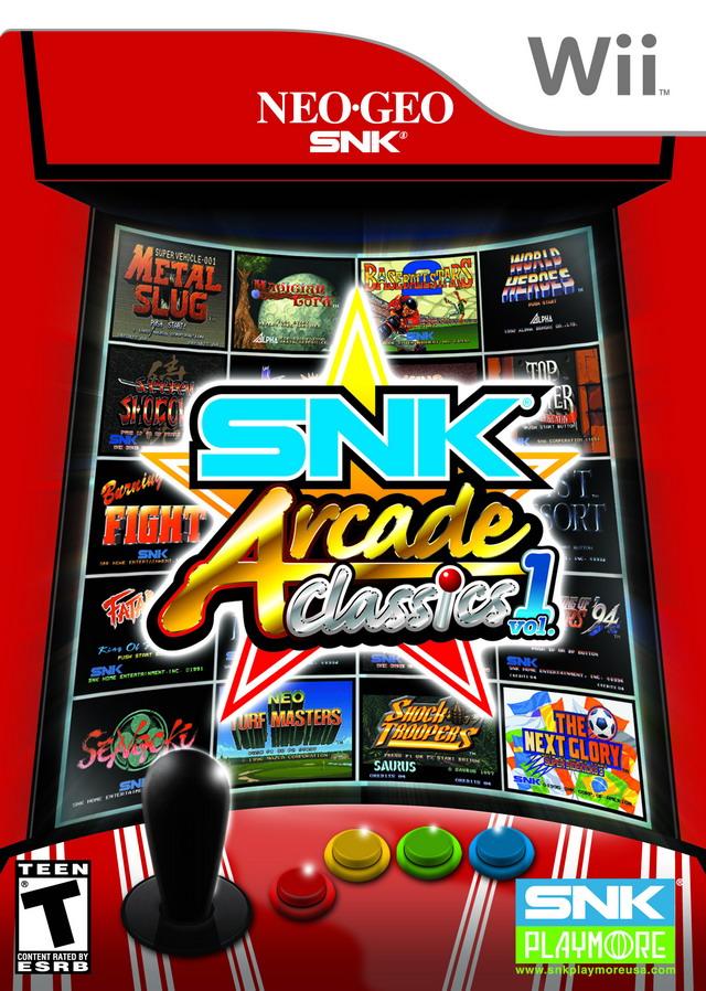 SNK Arcade Classics Volume 1 (Wii) (Online Order Only)