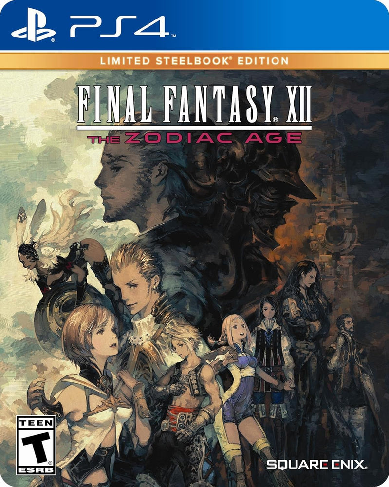 Final Fantasy XII The Zodiac Age Limited Steelbook Edition (Playstation 4) (Online Order Only)