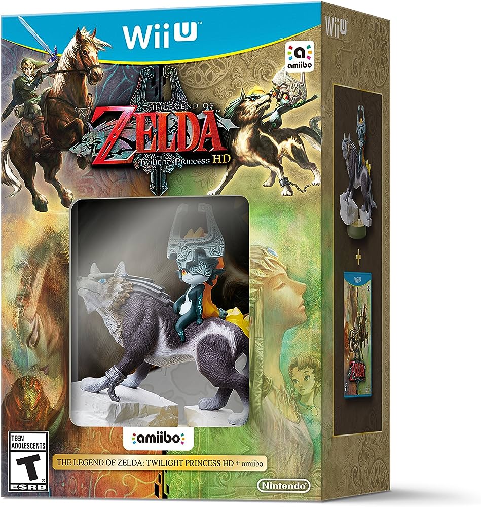 The Legend of Zelda: Twilight Princess HD + Wolf Link Amiibo (WiiU) (ONLINE ORDER ONLY)