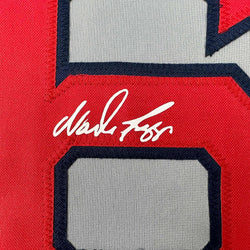 Framed Facsimile Autographed Wade Boggs 35x39 Boston Grey Reprint Laser Auto Baseball Jersey (ONLINE ORDER ONLY)