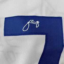 Framed Facsimile Autographed Julio Urias 35x39 Los Angeles LA White Reprint Laser Auto Baseball Jersey (ONLINE ORDER ONLY)