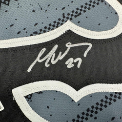 Framed Autographed/Signed Mark Vientos 35x39 New York CIty Connect Grey Baseball Jersey Beckett BAS COA