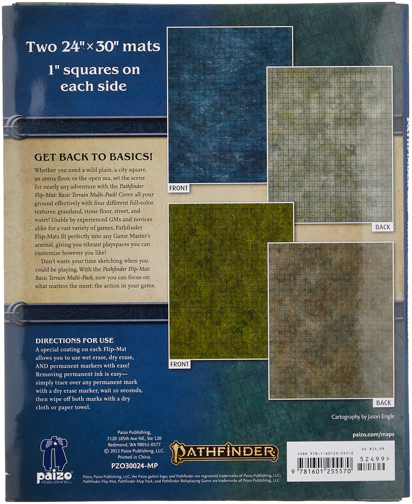 Pathfinder - Flip-Mat: Basic Terrain Multi-Pack (Online Order Only)