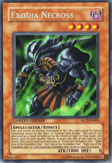 Exodia Necross [MC2-EN003] Secret Rare (ONLINE ORDER ONLY)