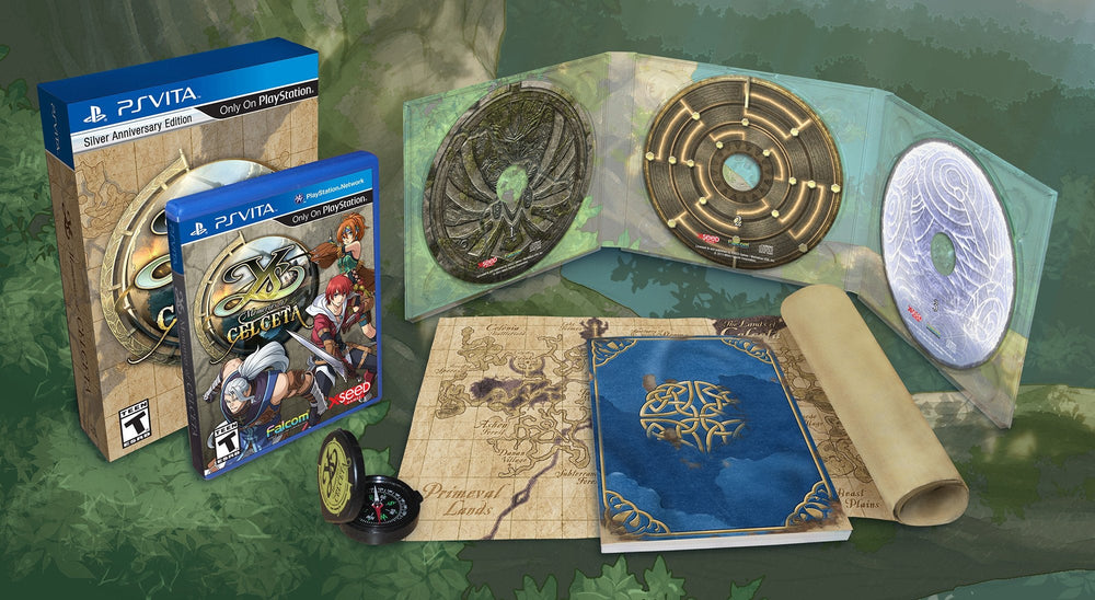 Ys: Memories of Celceta: Silver Anniversary Edition (PlayStation Vita) (ONLINE ORDER ONLY)