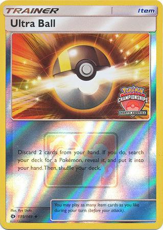 Ultra Ball (135/149) (NA Championship Promo) [Sun & Moon: Base Set] (Online Only)