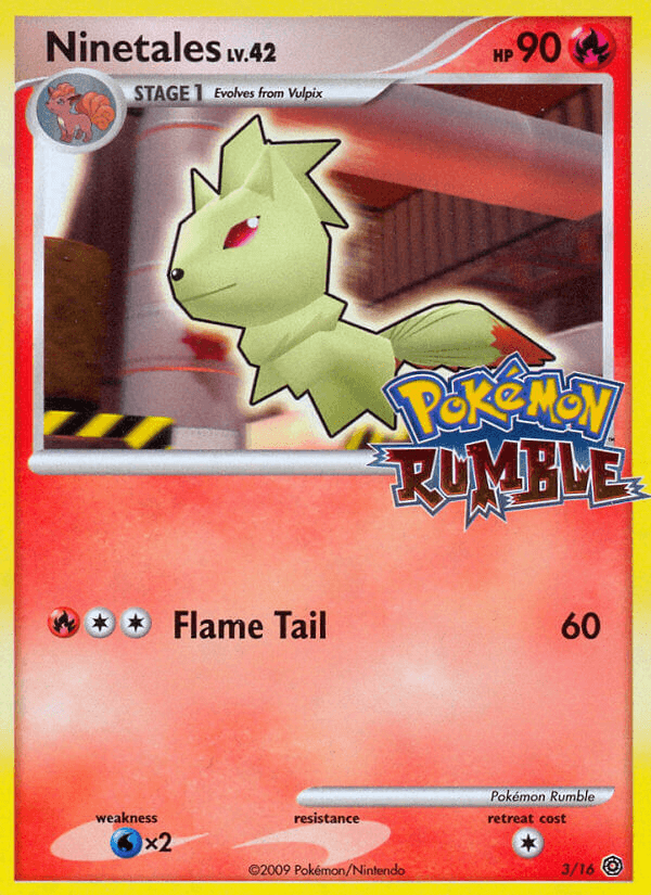 Ninetales (3/16) [Pokémon Rumble] (Online Only)
