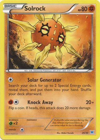 Solrock (26/30) [XY: Trainer Kit 2 - Latios] (Online Only)