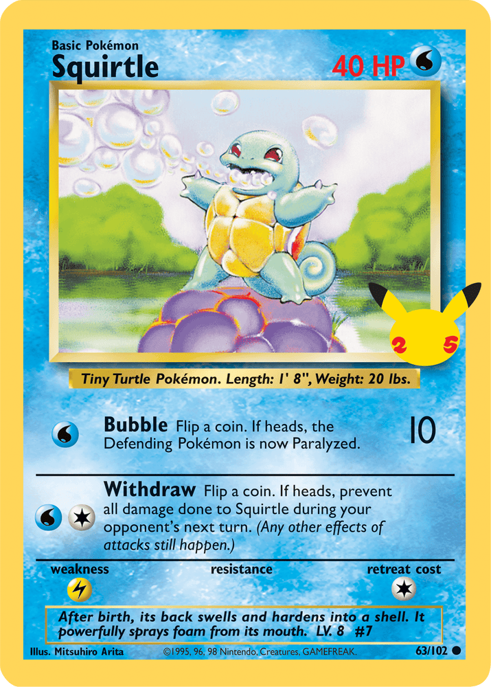 Squirtle (63/102) [First Partner Pack] (Online Only)