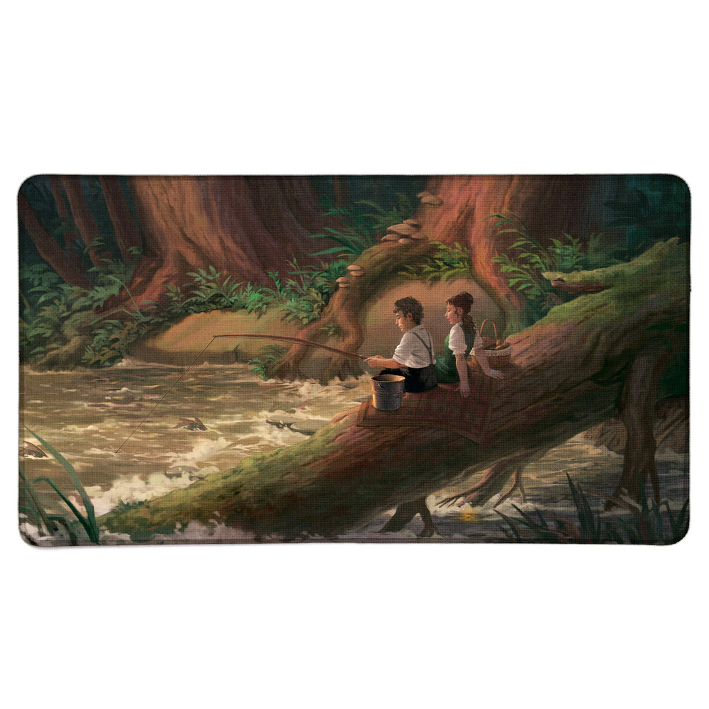 Halfling Fishing Trip | Irina Nordsol Series | Premium Oversized Playmat (ONLINE ORDER ONLY)