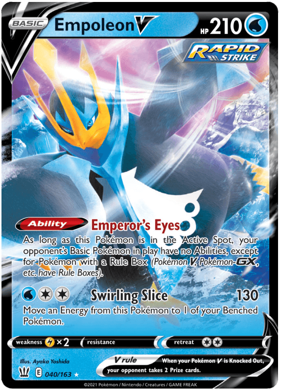 Empoleon V (040/163) [Sword & Shield: Battle Styles] (Online Only)