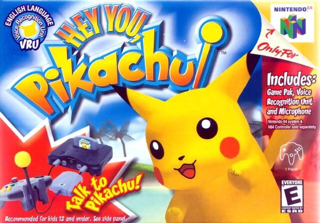 Hey You, Pikachu with Microphone Bundle (Nintendo 64) (Online Order Only)