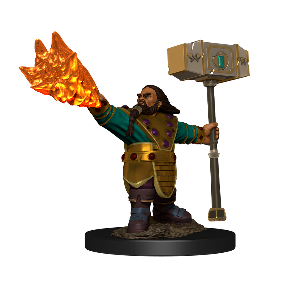 D&D: Icons of the Realms - Dwarf Cleric Male (ONLINE ORDER ONLY)