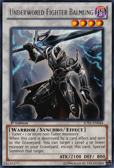 Underworld Fighter Balmung [JOTL-EN044] Rare (ONLINE ORDER ONLY)