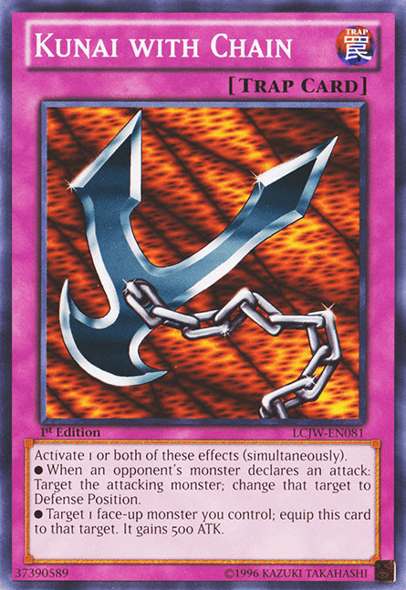 Kunai with Chain [LCJW-EN081] Common (ONLINE ORDER ONLY)