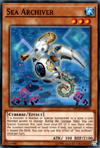 Sea Archiver [OP12-EN016] Common (ONLINE ORDER ONLY)