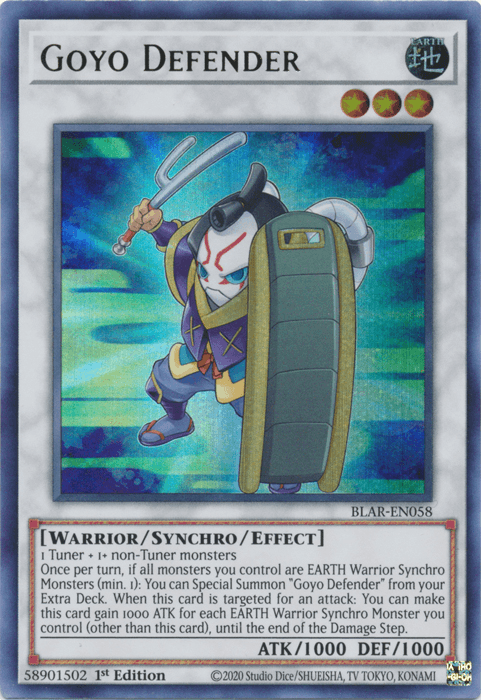 Goyo Defender [BLAR-EN058] Ultra Rare (ONLINE ORDER ONLY)